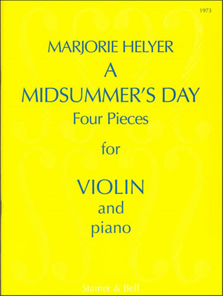 Midsummers Day For Violin and Piano